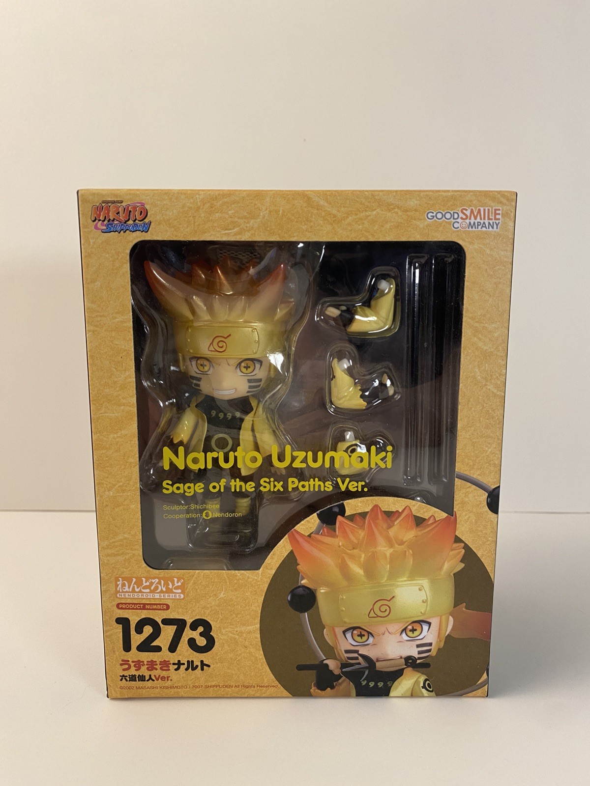 Nendoroid 1273- Naruto Uzumaki: Sage of the Six Paths Ver- Good Smile- Authentic