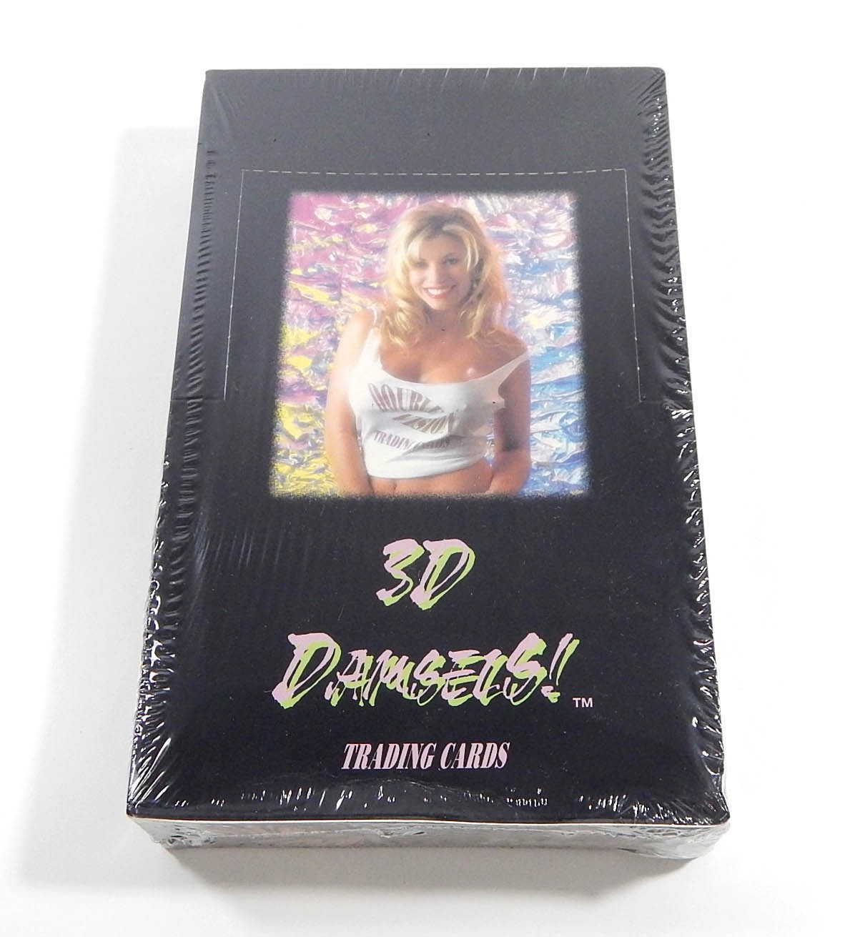 1994 Double Vision 3D Damsels Factory Sealed Trading Card Box 36 Packs