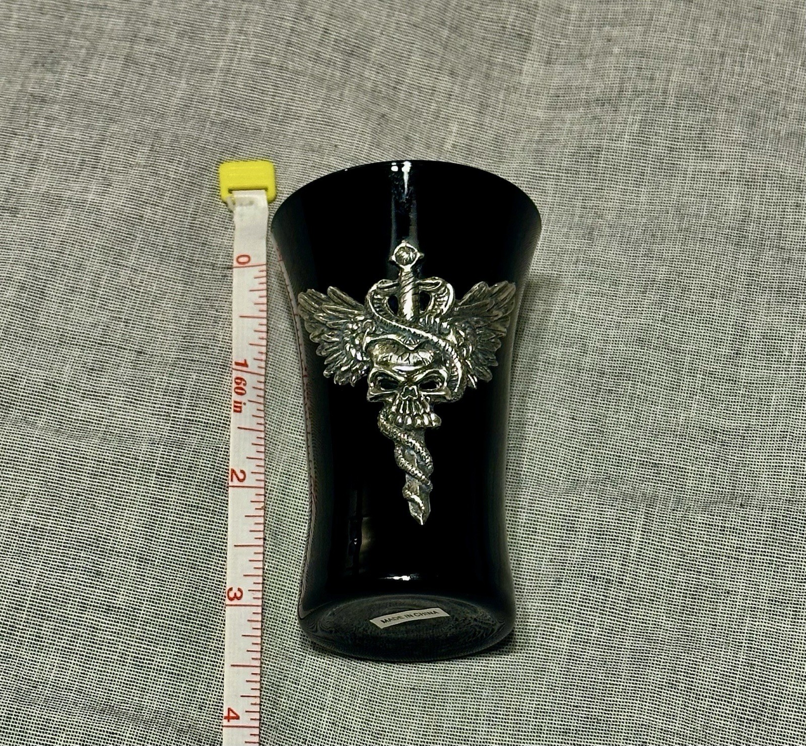 Vintage. Veronese Design. Gothic Skull. Shot Glass. Never used.