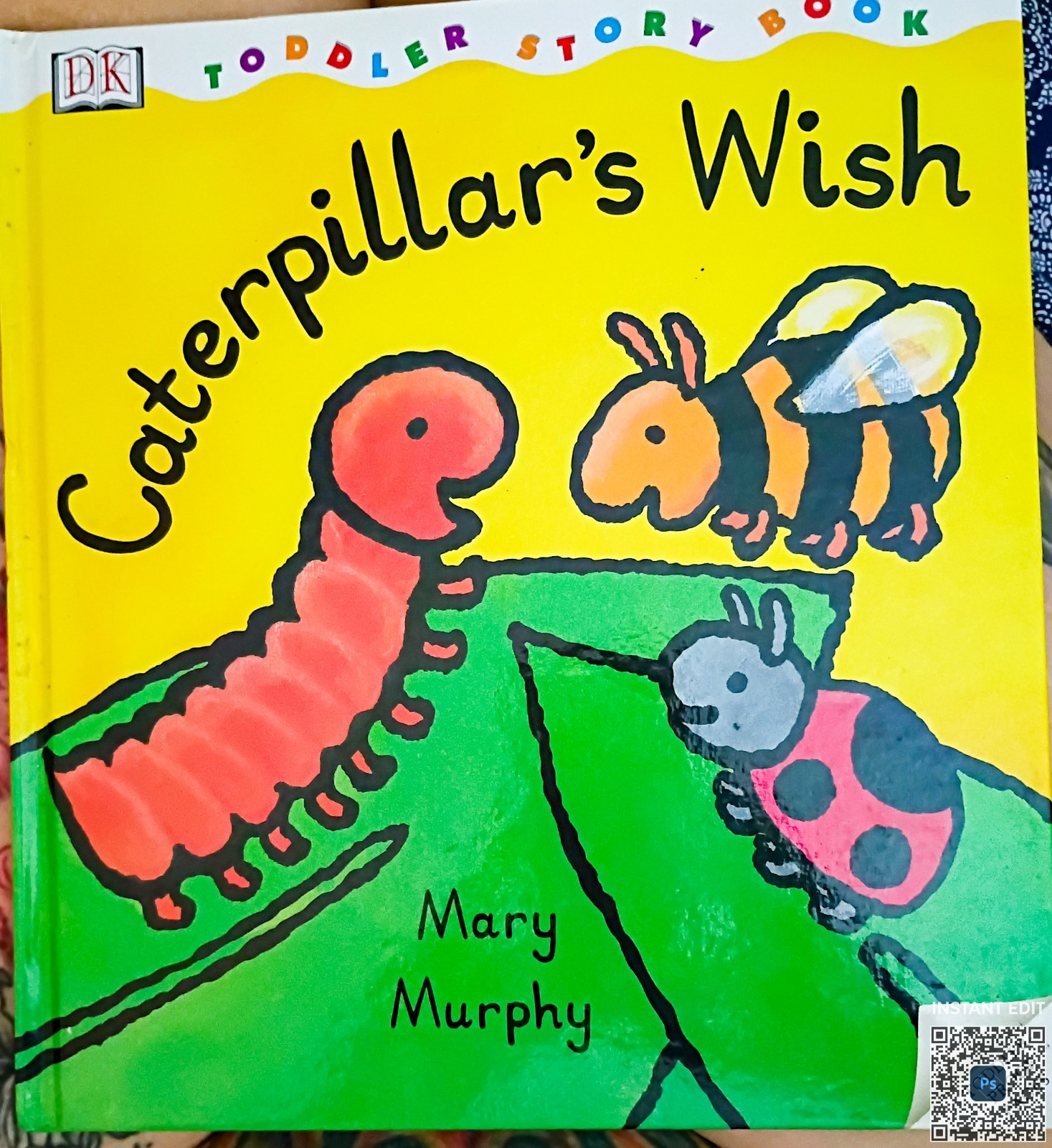 Vintage 1999 Caterpillar\'s Wish by Mary Murphy Hardcover (DK Toddler Story Book)
