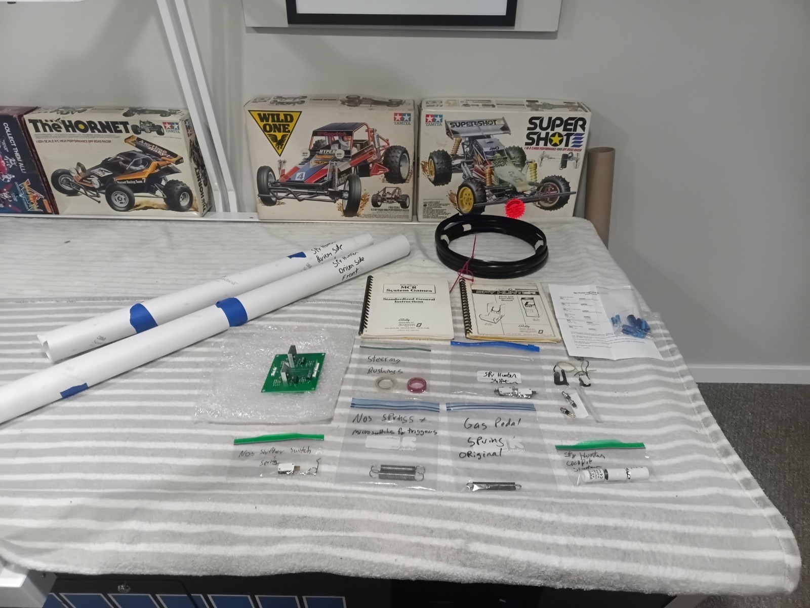 Spy Hunter Arcade Cockpit And Upright Parts Lot