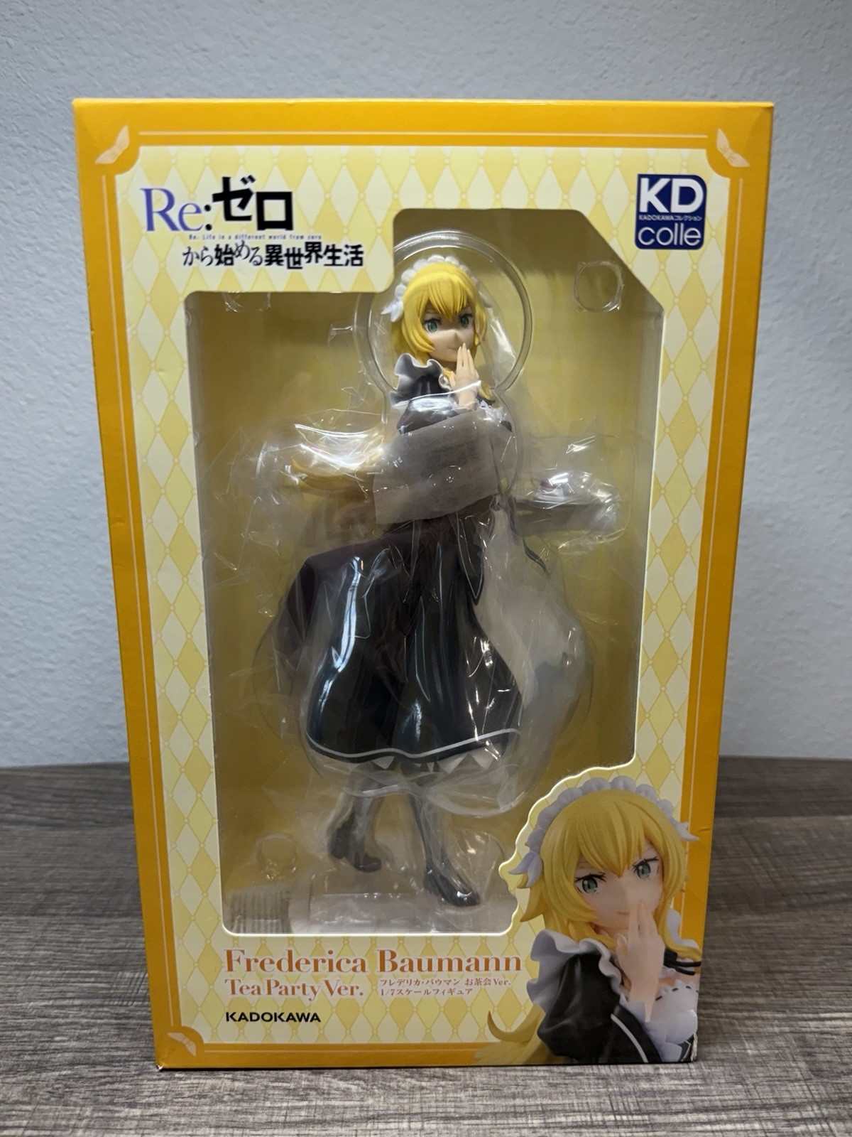 KDcolle Kadokawa Re:Zero Frederica Baumann 1/7 Scale Tea Party Ver. NEW / USA