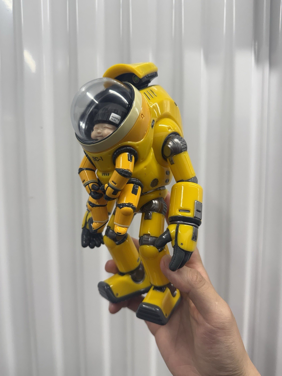 Sohei Saito BC-1 Industrial Yellow Sofubi Vinyl Figure Limited Color Japan