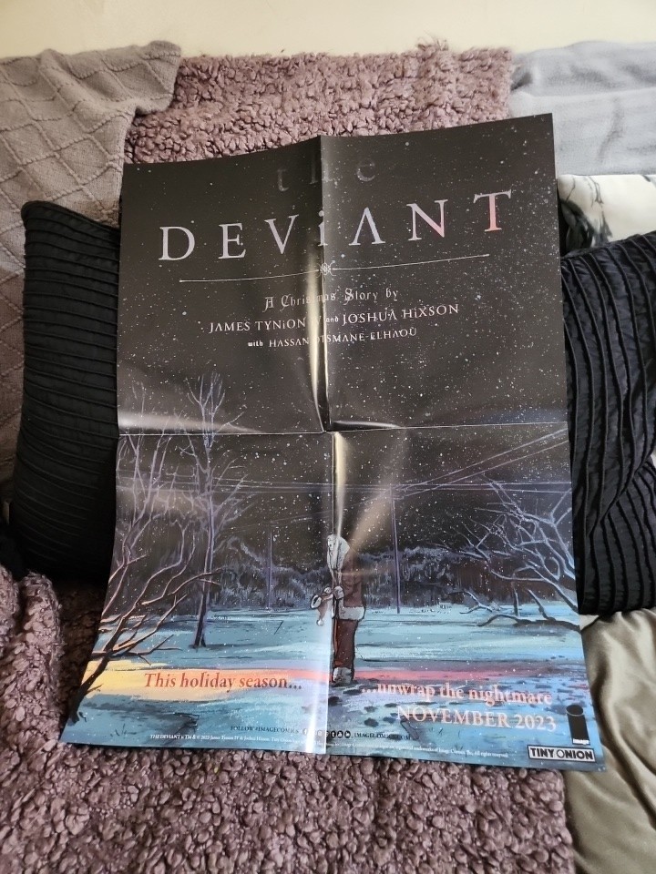 THE DEVIANT/JAMES TYNION IMAGE COMICS PROMO POSTER (2023)Folded 