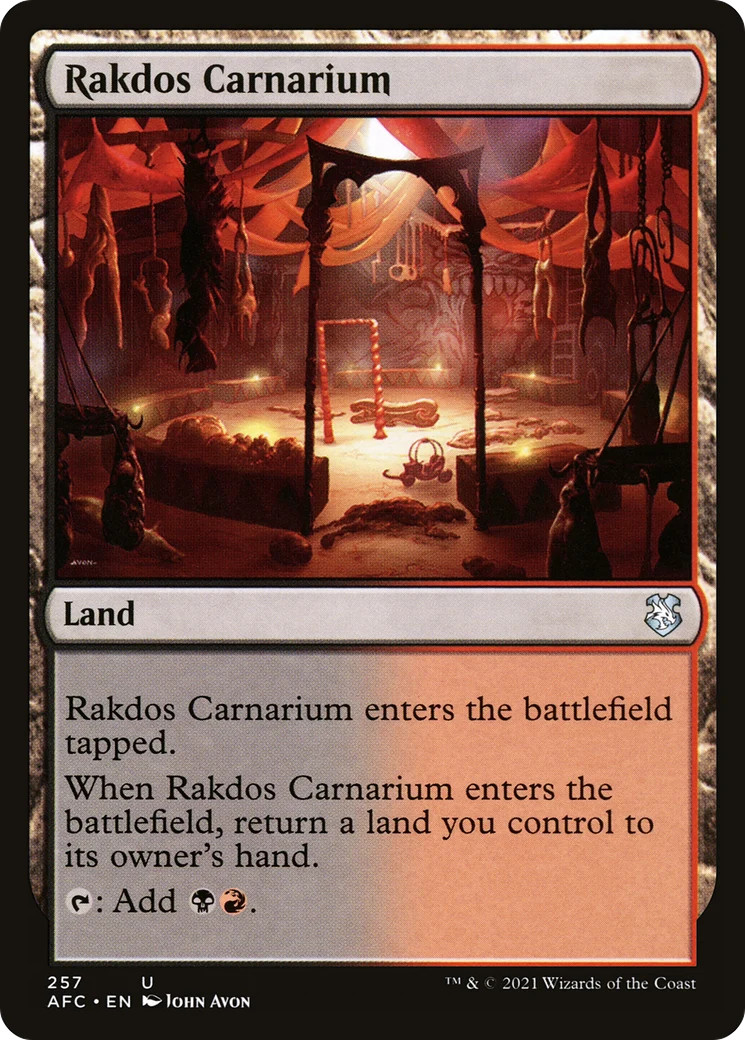 Rakdos Carnarium [Dungeons & Dragons: Adventures in the Forgotten Realms