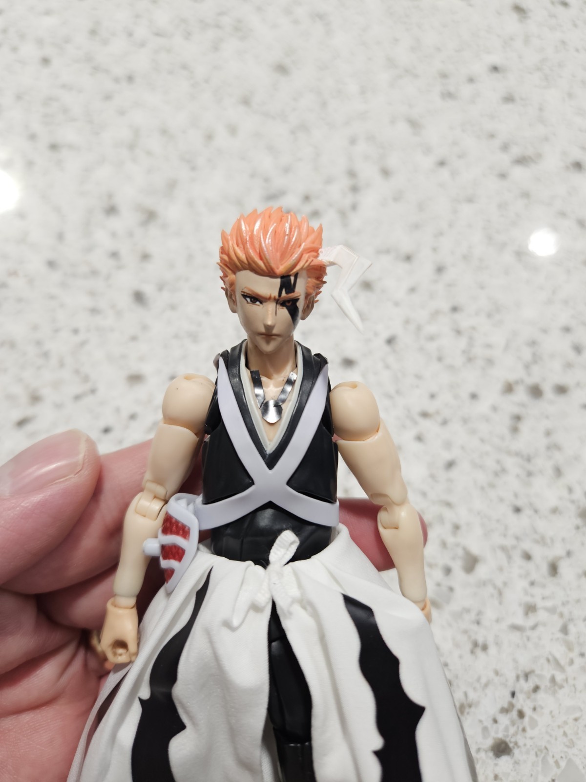Bleach Ichigo Sh Figuarts Custom Headsculpt ONLY  Horn Of Salvation, Demi Hallow