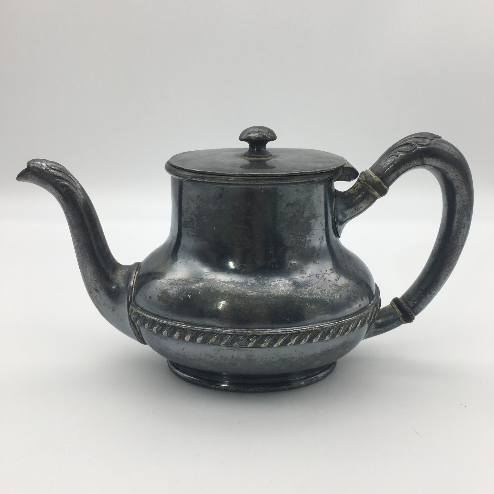 Detroit & Cleveland Navigation Co. Silver Coffee Pot  Wallace Bro's