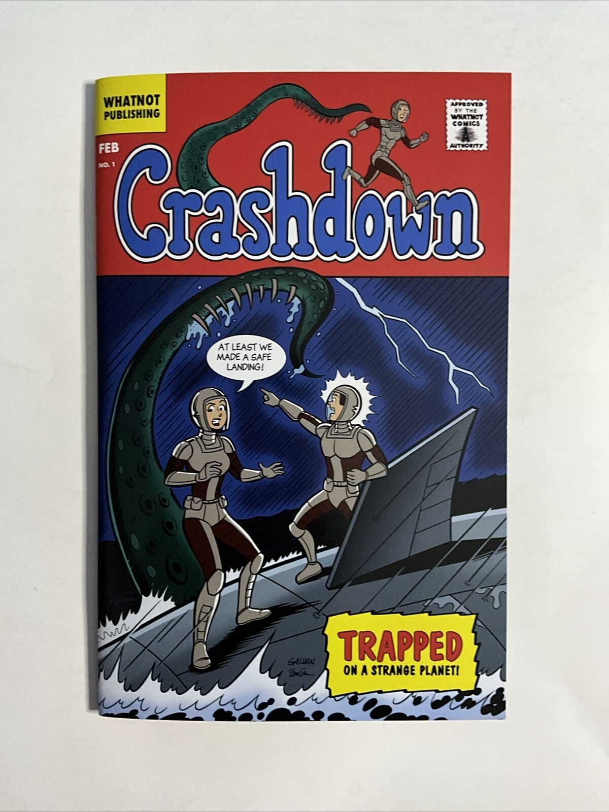 Crashdown #1 (2024) 9.4 NM Bill Galvan Archie Variant Cover LTD 100 Comic Book