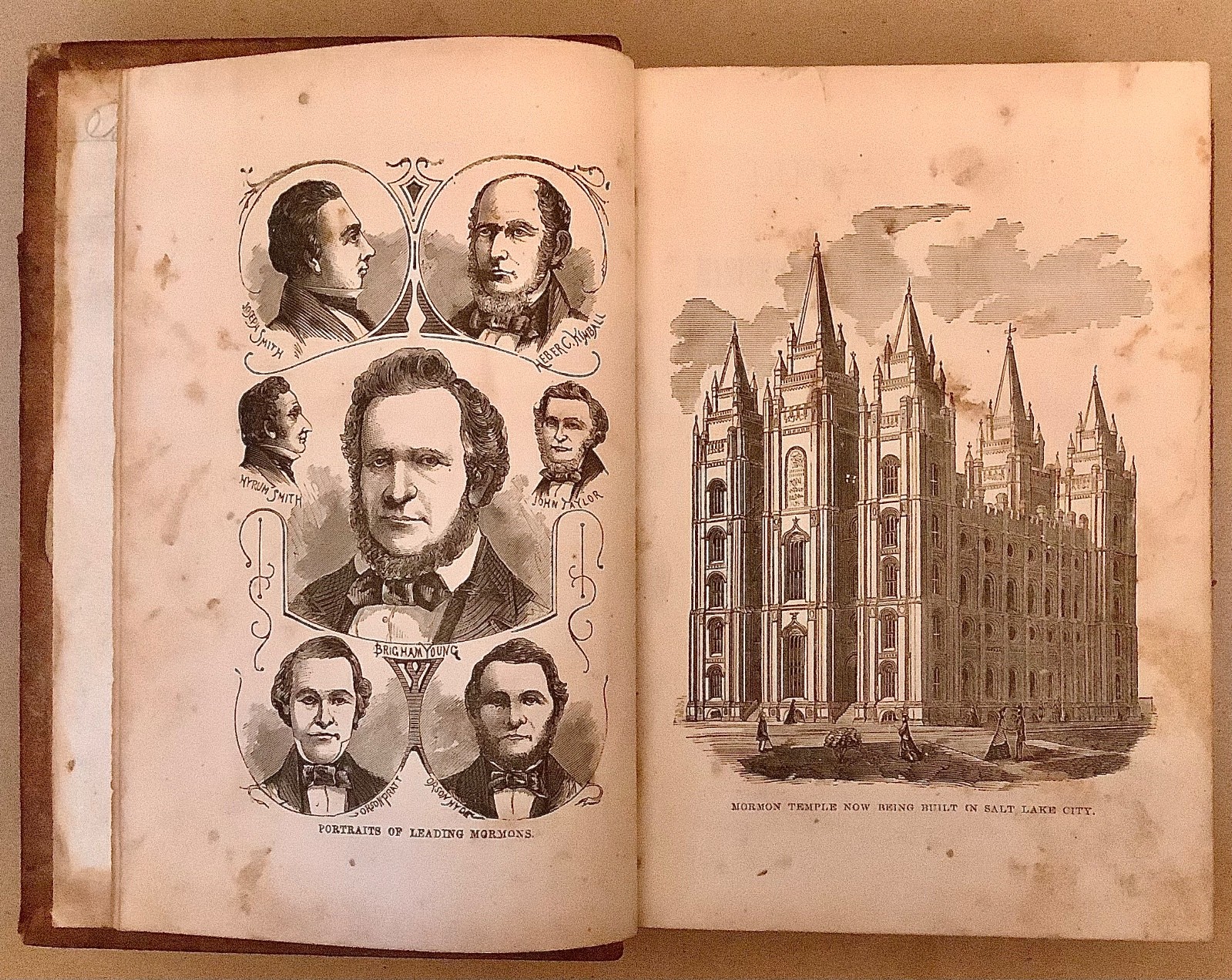 LIFE IN UTAH; or the MYSTERIES AND CRIMES OF MORMONISM by J. H. BEADLE.  1870