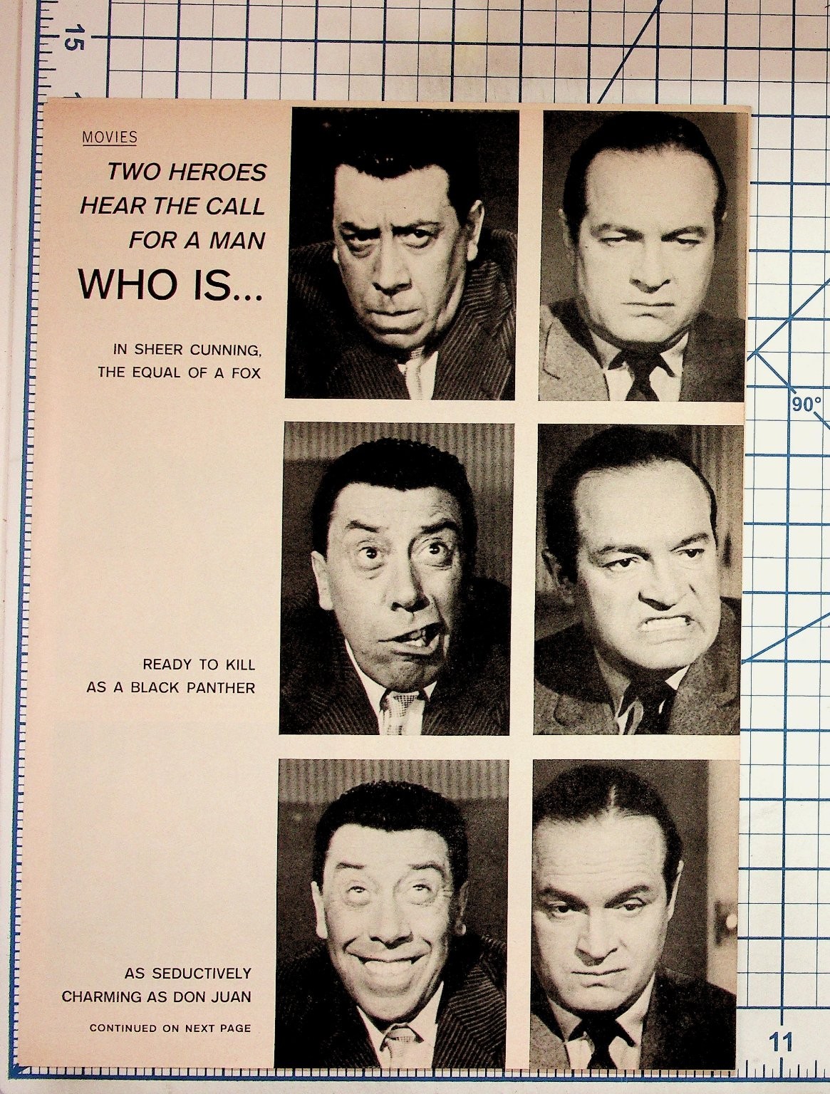 Vintage 1960s Magazine Page Joe E. Ross Fred Gwynne Car 54 Who Is Ad Ephemera