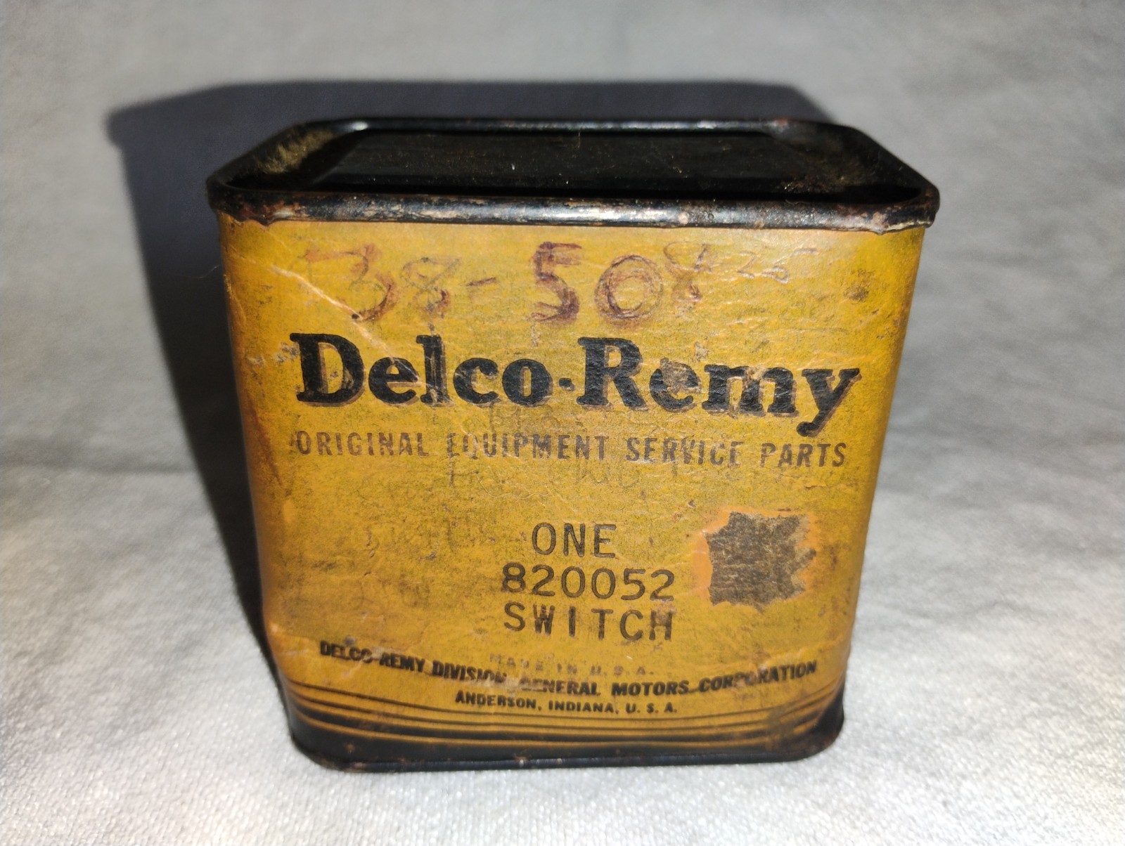 NOS 1930\'s-40\'s Delco-Remy GM Starter Switch Sealed Ignition Vintage Antique