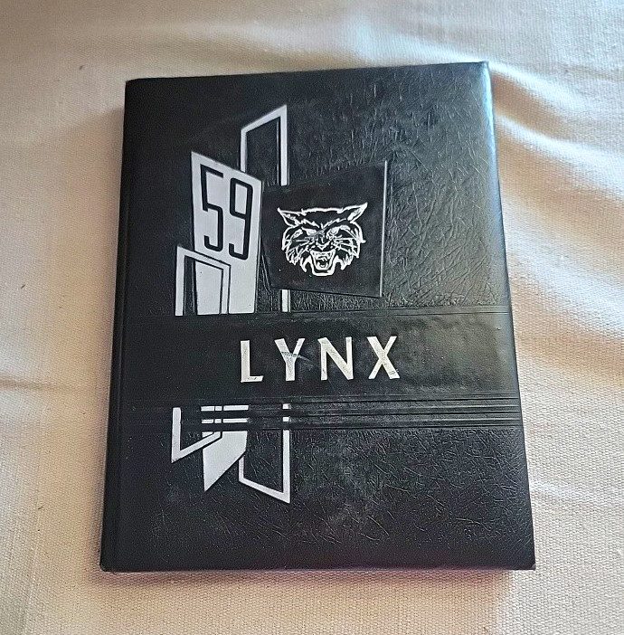 Vintage 1959 Spearman High School Yearbook Lynx Spearman Texas TX Annual Vintage 1959 Spearman High School Yearbook Lynx Spearman Texas TX Annual
