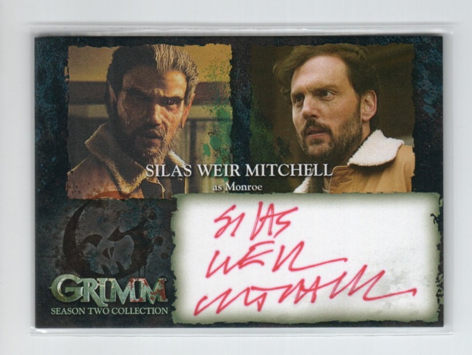 Grimm Season 2 Autograph Auto Card SMA Silas Weir Mitchell as Monroe