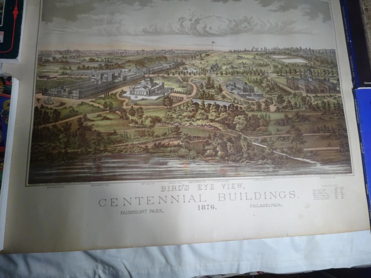 ANTIQUE 1876 Philadelphia Centennial Exposition \