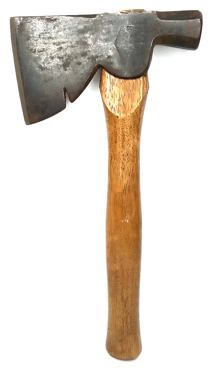 Antique Tool 1920s Shapleigh Diamond Edge Hatchet Wood Handle 13 1/2