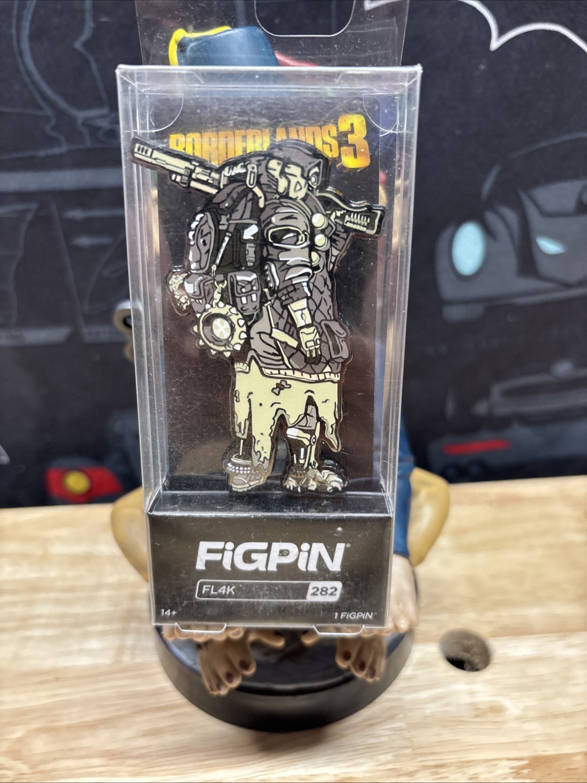 FiGPiN FL4k Chase Version #282 Borderlands 3 - Collectible Pin Sealed Box FiGPiN FL4k Chase Version #282 Borderlands 3 - Collectible Pin Sealed Box
