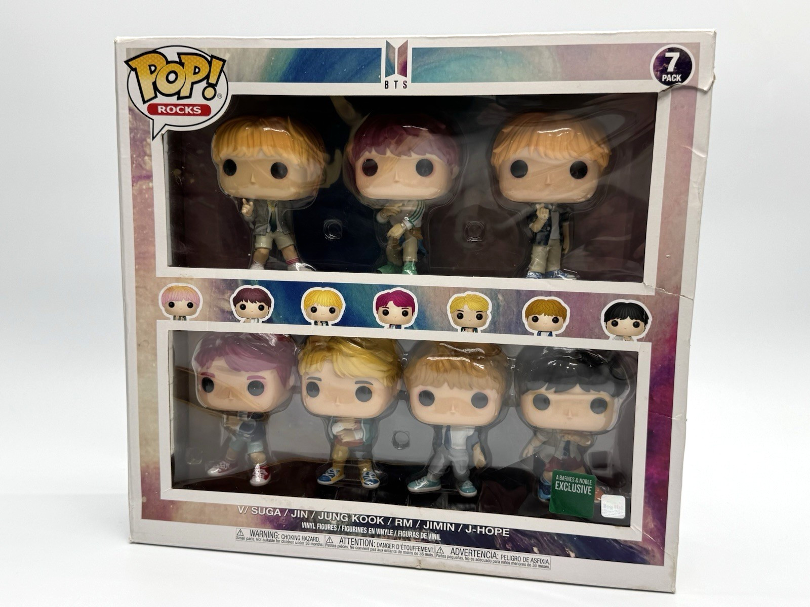 Funko POP BTS 7 Pack Figures #101-107