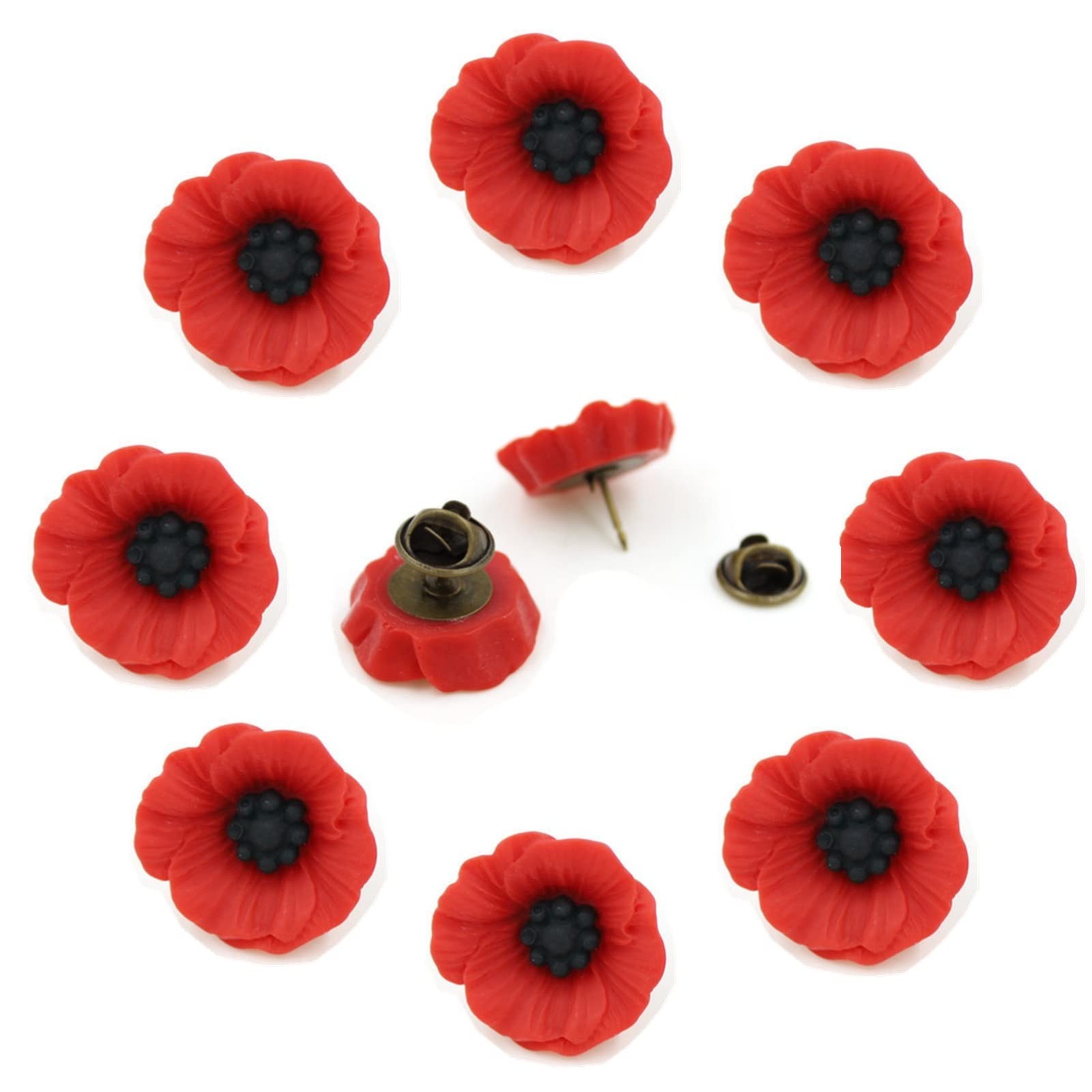 Remembrance Poppy Brooch - Lest We Forget Canadian Poppy Day Gift Veterans Me... Remembrance Poppy Brooch - Lest We Forget Canadian Poppy Day Gift Veterans Me...