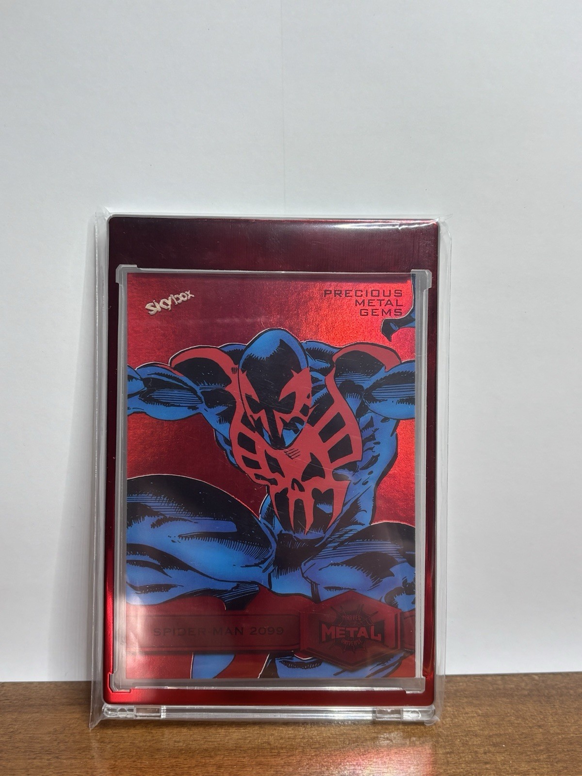 SkyBox 2022 Marvel Metal Universe Spider-Man #184 PMG Red Spider-Man 2099