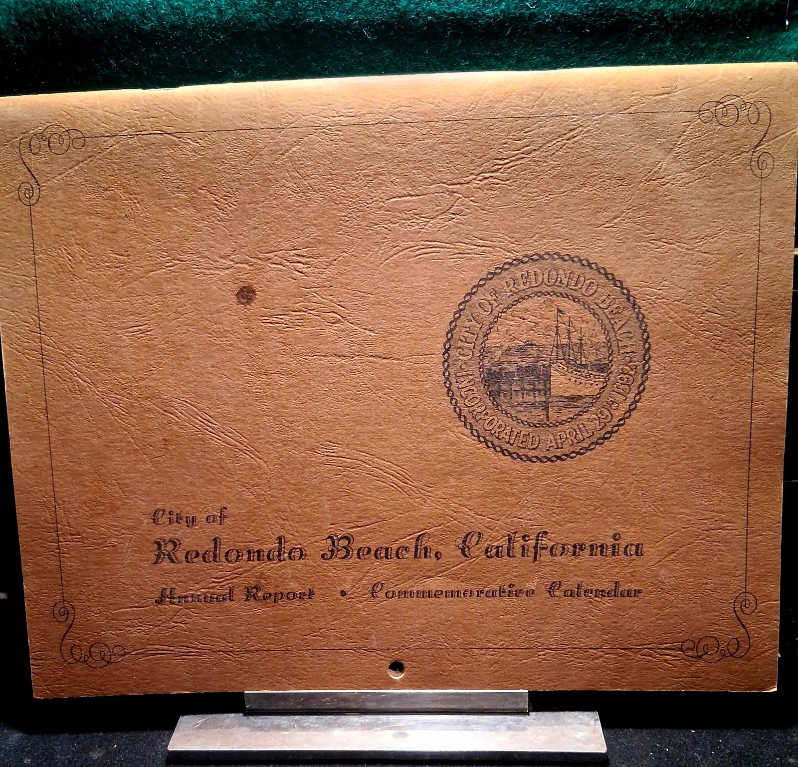 Rare, Historic,Redondo Beach Commemorative Calander,7/74-6/1975