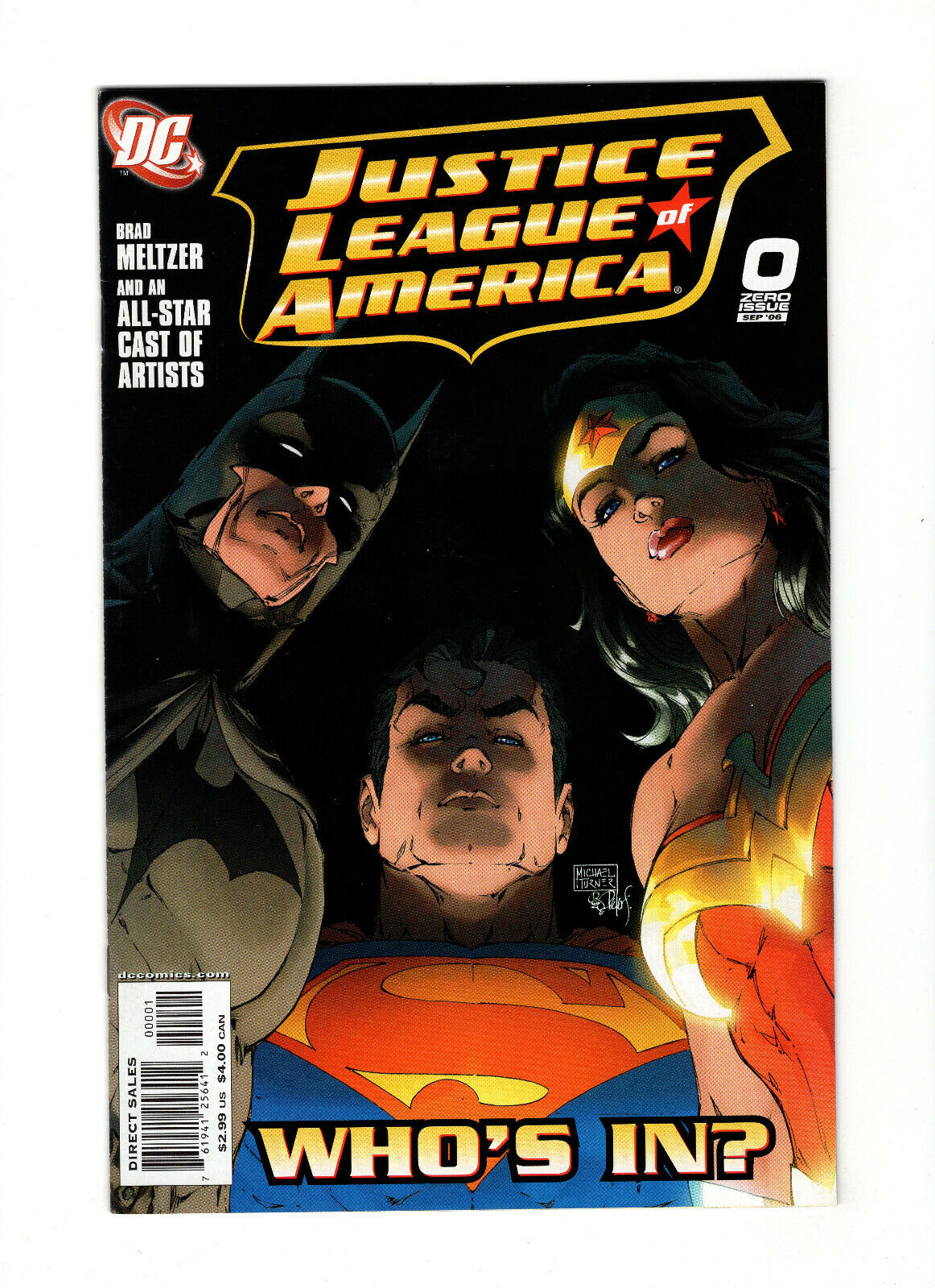 Justice League Of America #0 (DC Comics, 2006)