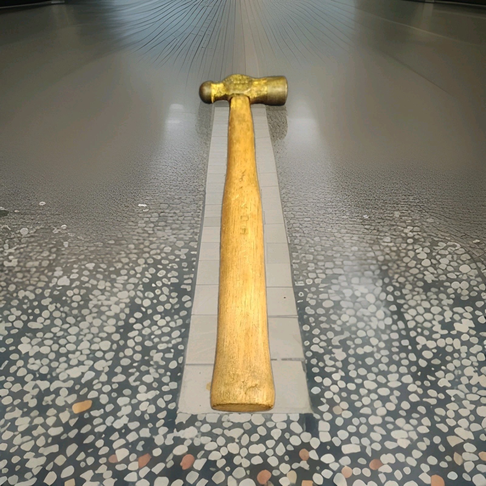 VTG Ball Peen Hammer Klein Tools 803-12 head Made in USA 12\ VTG Ball Peen Hammer Klein Tools 803-12 head Made in USA 12\