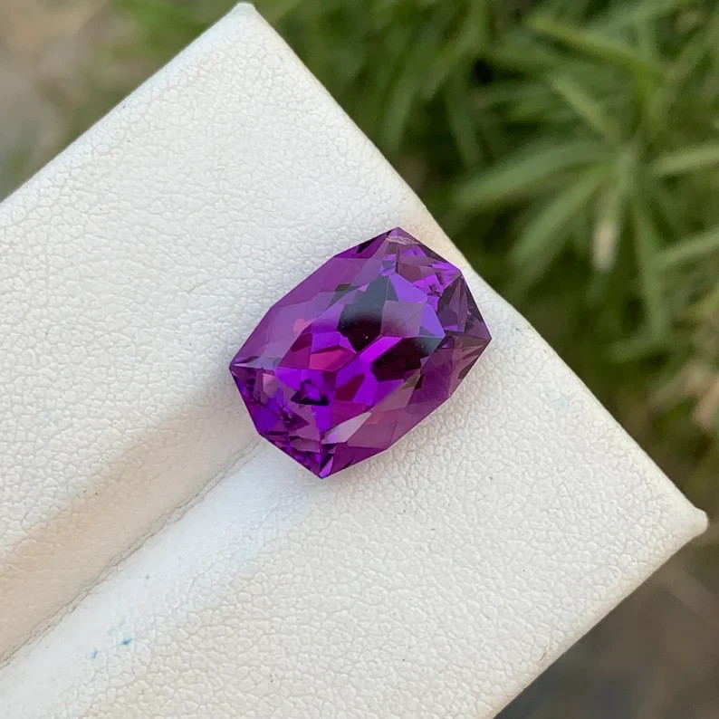 9.95 Ct+ Rare Natural Deep Purple Sapphire Fancy Cut Certified Loose Gemstone 9.95 Ct+ Rare Natural Deep Purple Sapphire Fancy Cut Certified Loose Gemstone