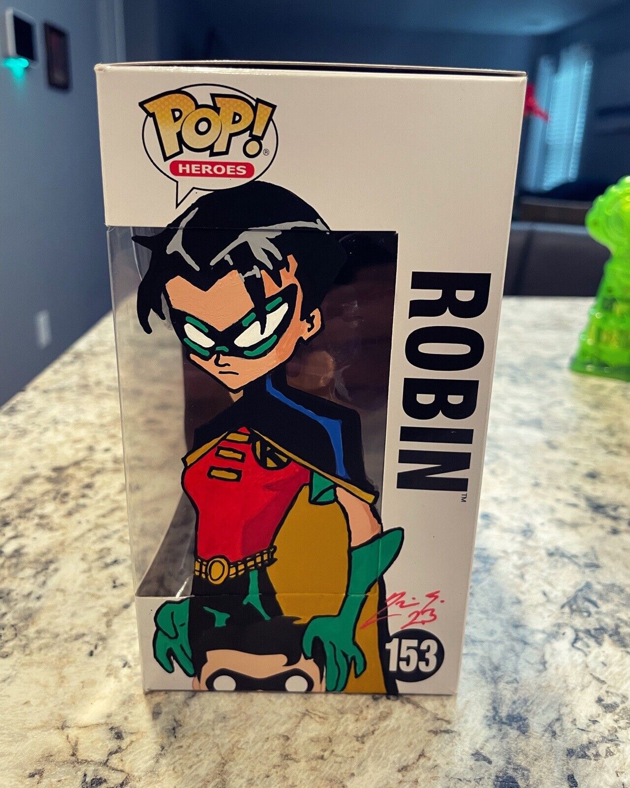 Custom 1of1 Robin Funko Pop 153 Batman The Animated Series Vaulted