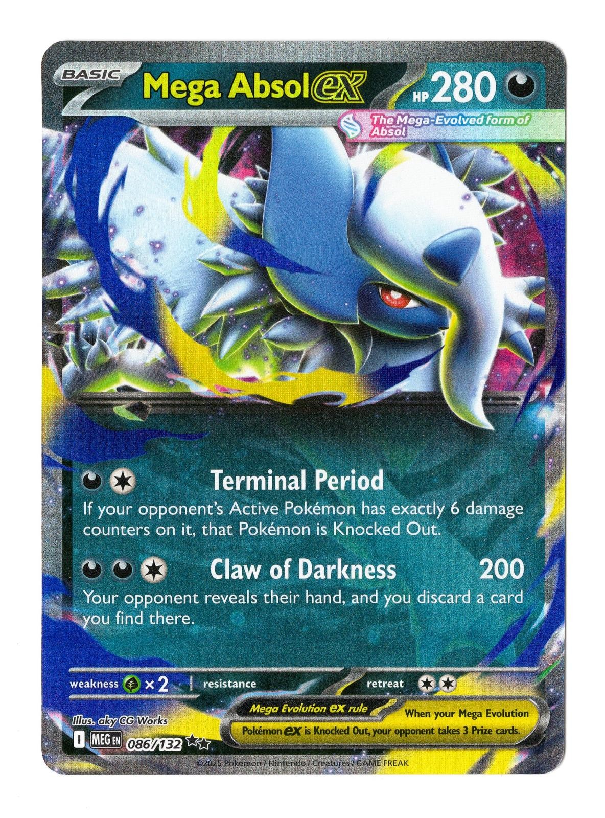 ME01: Mega Evolution #086/132 Mega Absol ex