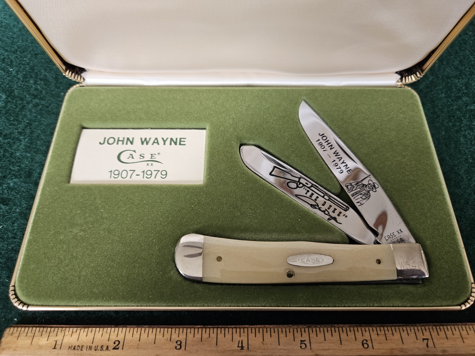 w.r.case john wayne commemorative