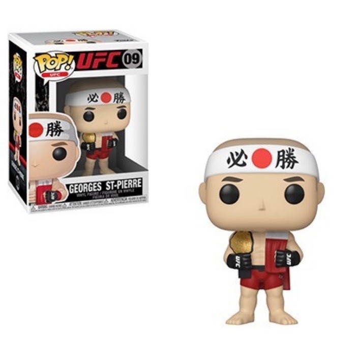 🔥Funko Pop UFC: GEORGES ST-PIERRE #09 VAULTED PROTECTOR🔥