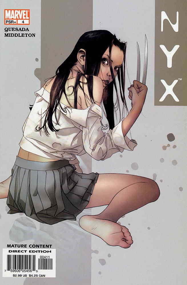 Nyx #4 FN; Marvel | X-23 - w/Bag+Board Nyx #4 FN; Marvel | X-23 - w/Bag+Board