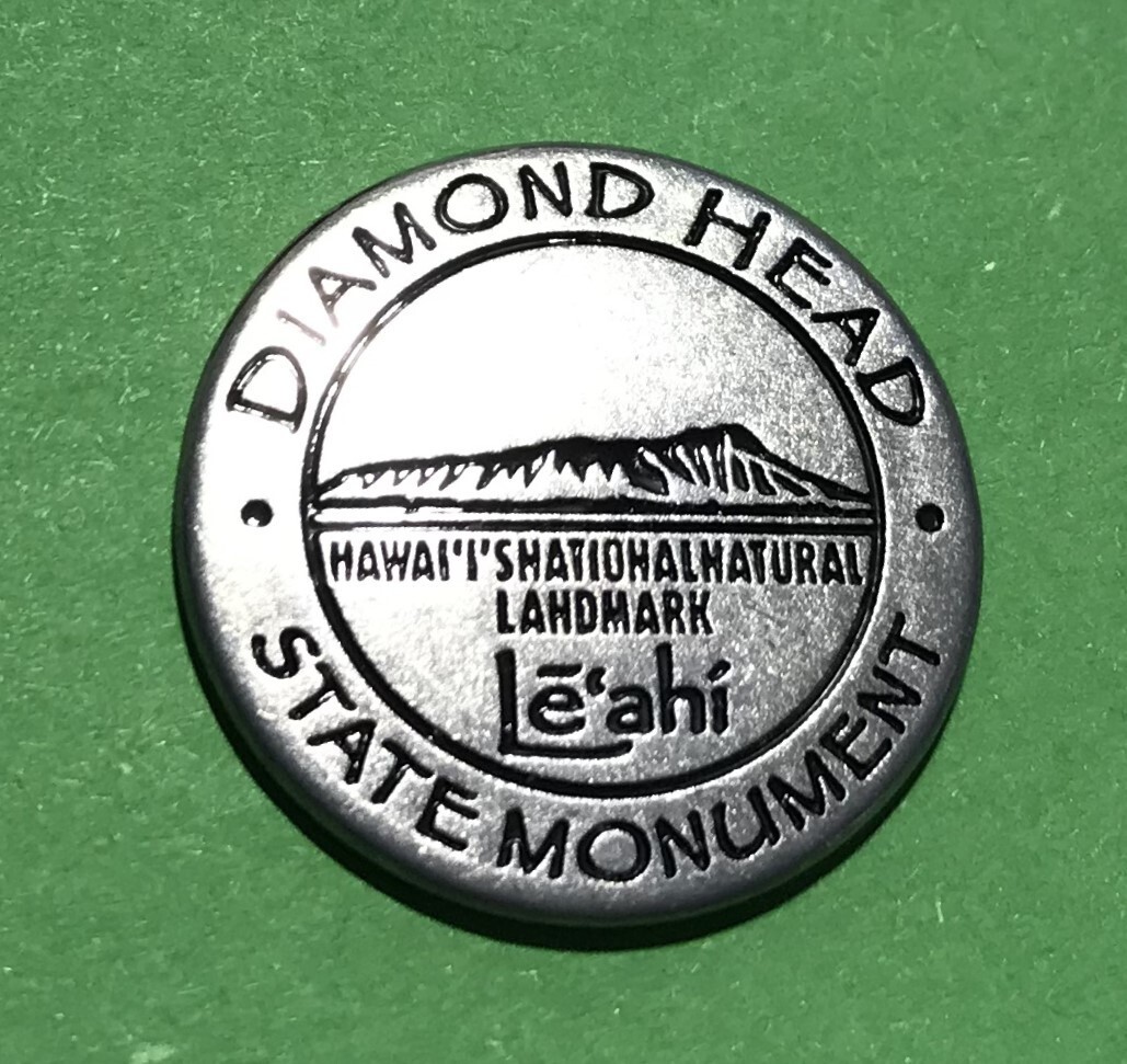Diamond Head State Monument Collectible Token