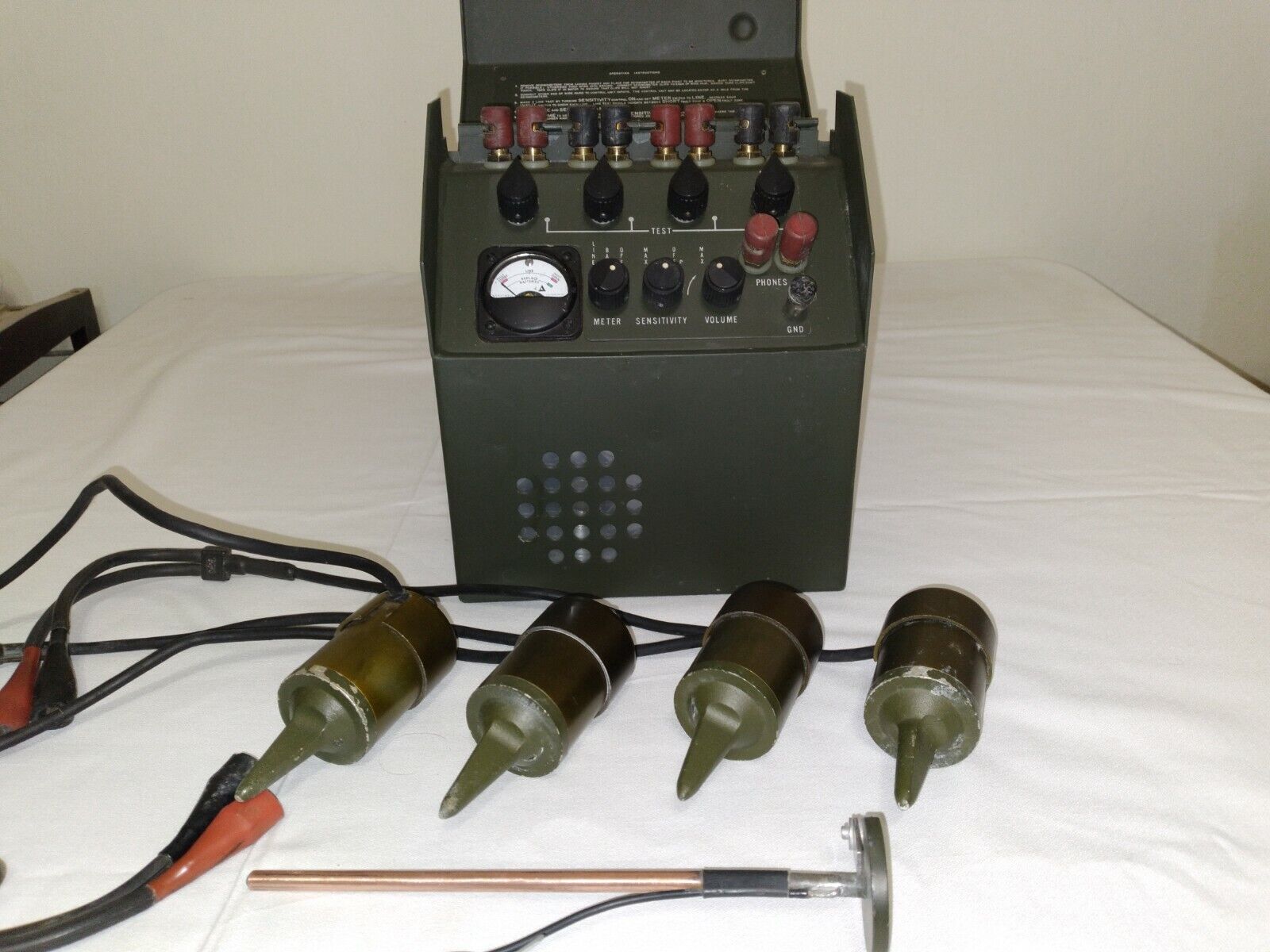 AN/PSR-1A Military Intrusion Detecting Set