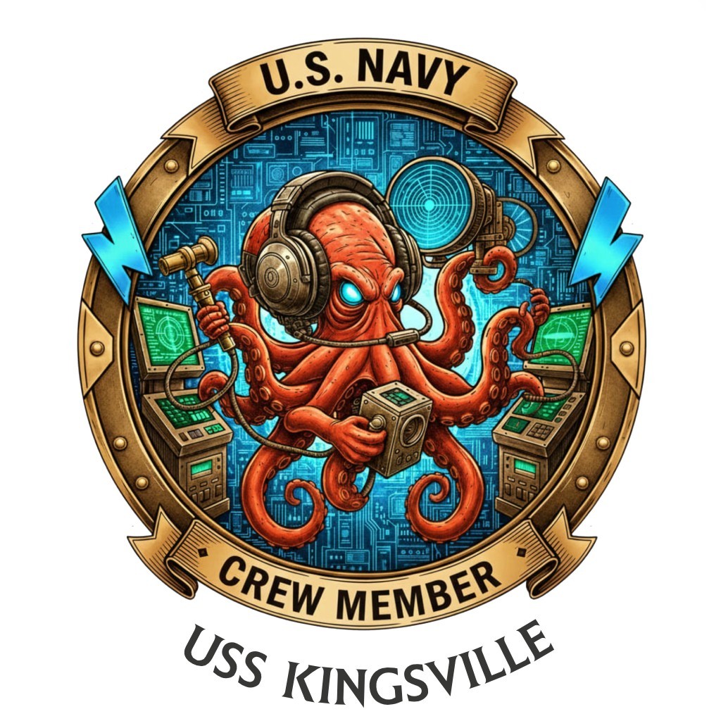 USS Kingsville Crew Member LCS Littoral Navy Gift USN Veteran 4