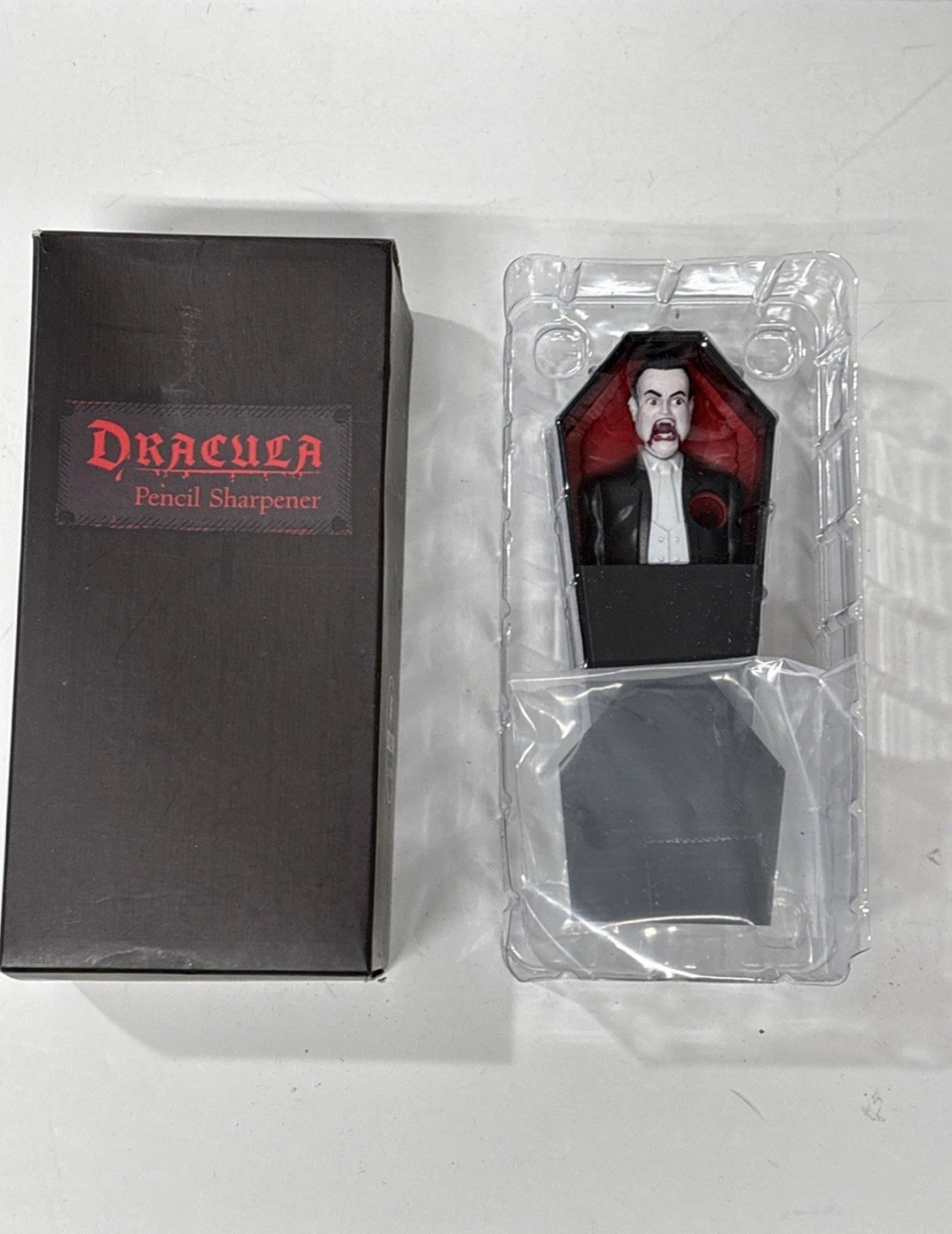 2019 Loot Crate Exclusive Dracula Coffin Pencil Sharpener New Open Box RARE HTF