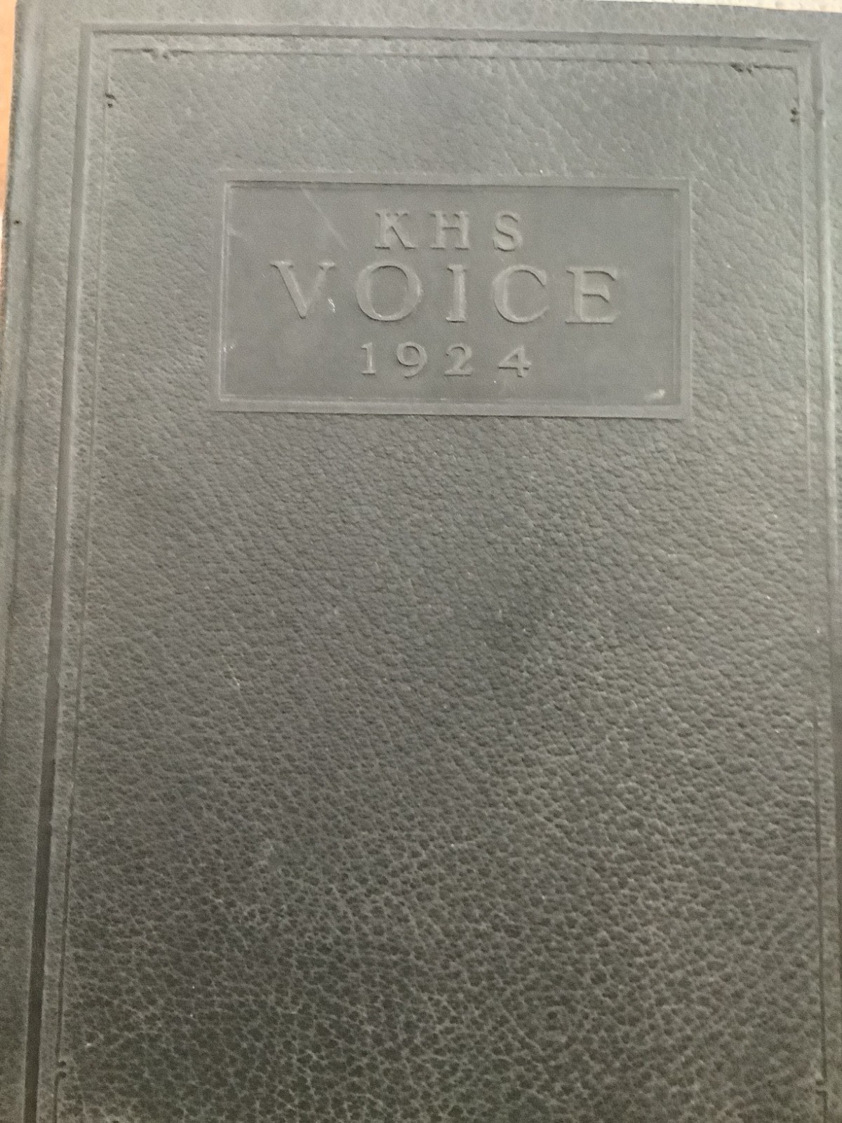 1924 Knoxville High School Yearbook Annual TN The Voice
