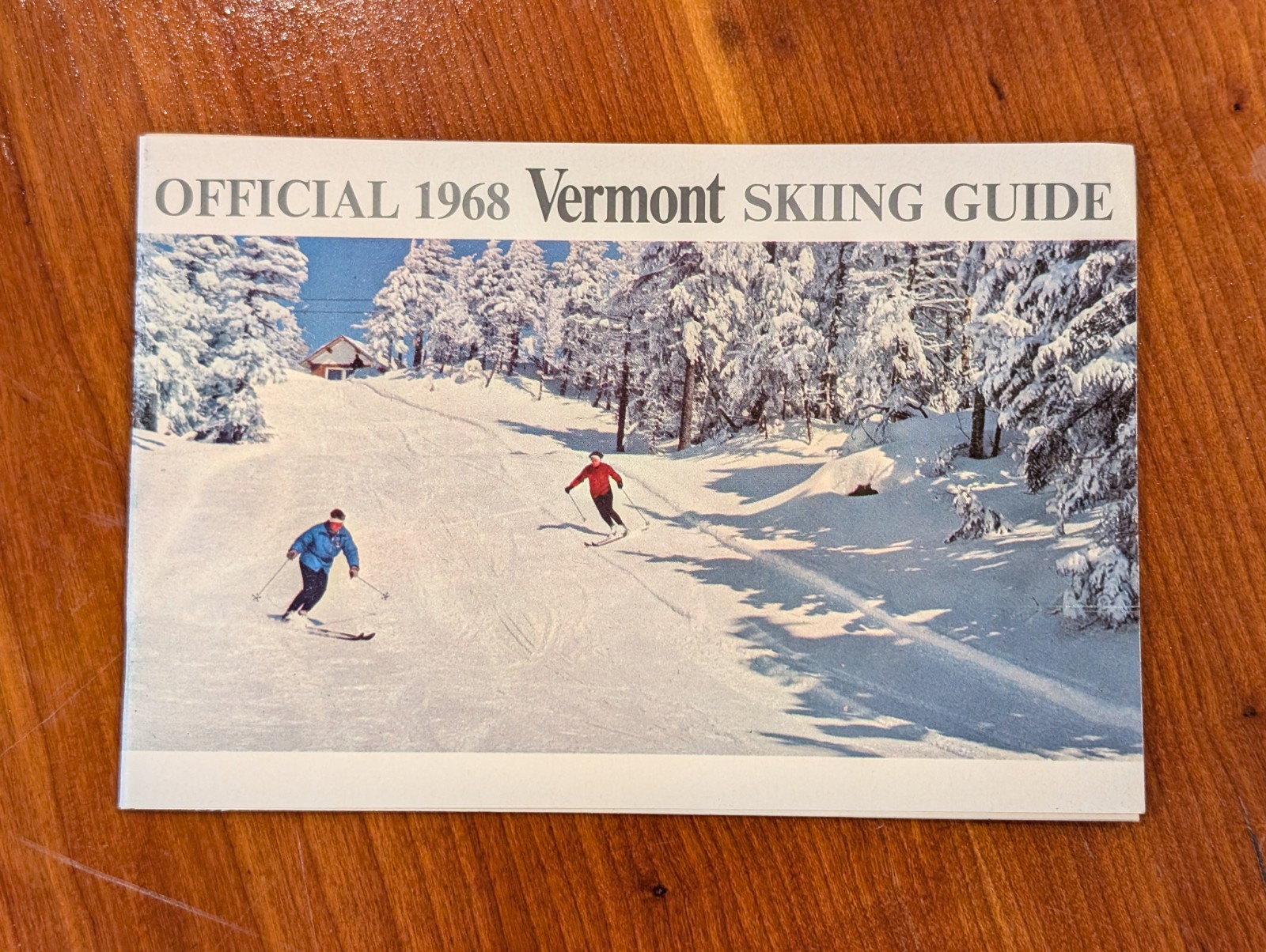 Vtg 1968 Vermont Ski Area Guide Jay Stowe Mad River Glen Suicide 6 Lost Areas