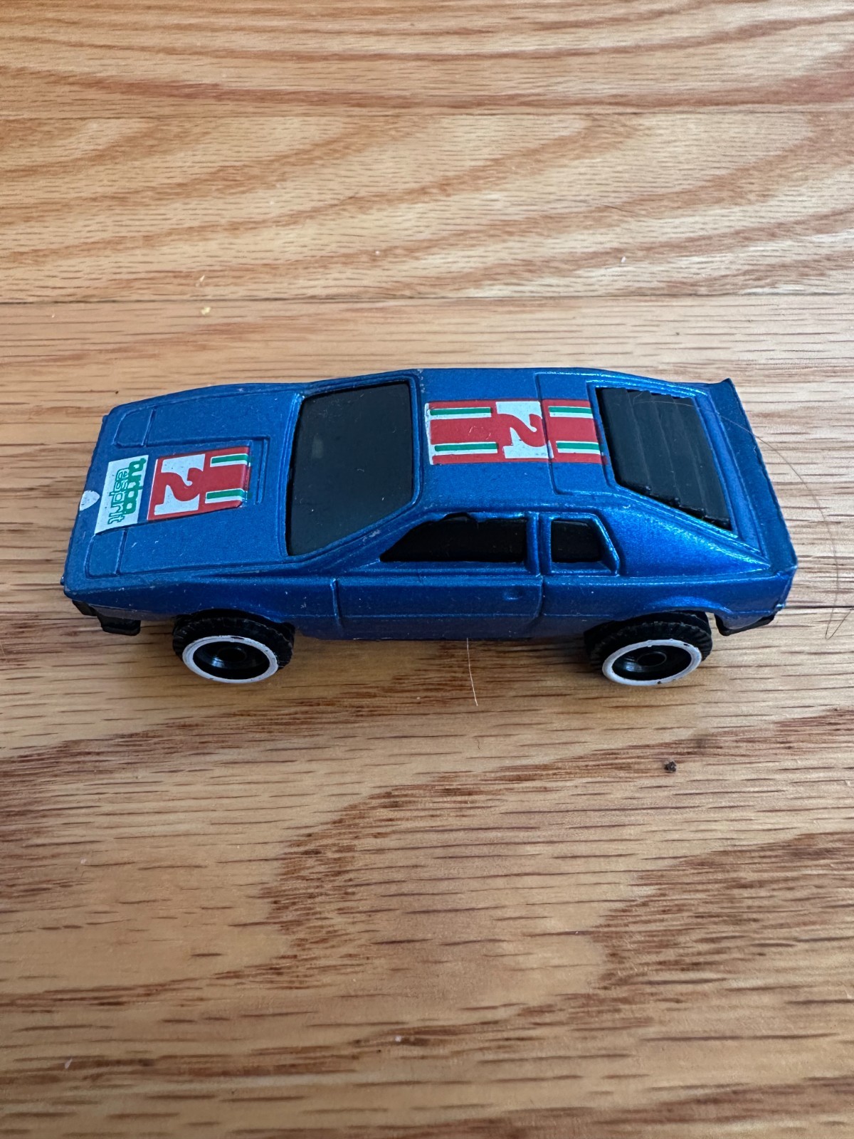 Vintage Summer Marz Karz S8557F Blue Lotus Esprit Turbo 1/64 Diecast #2