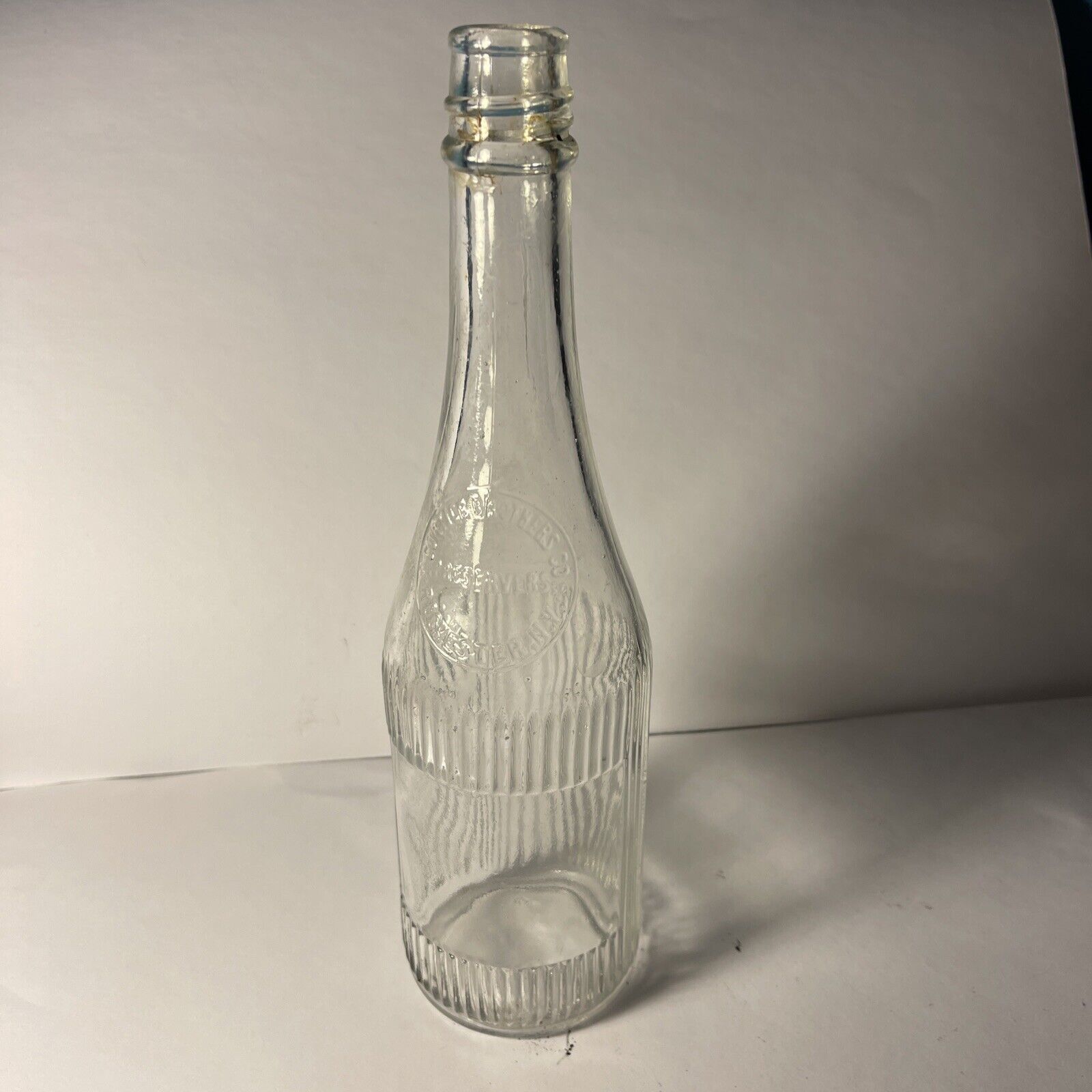 Antique Glass Bottle - New York