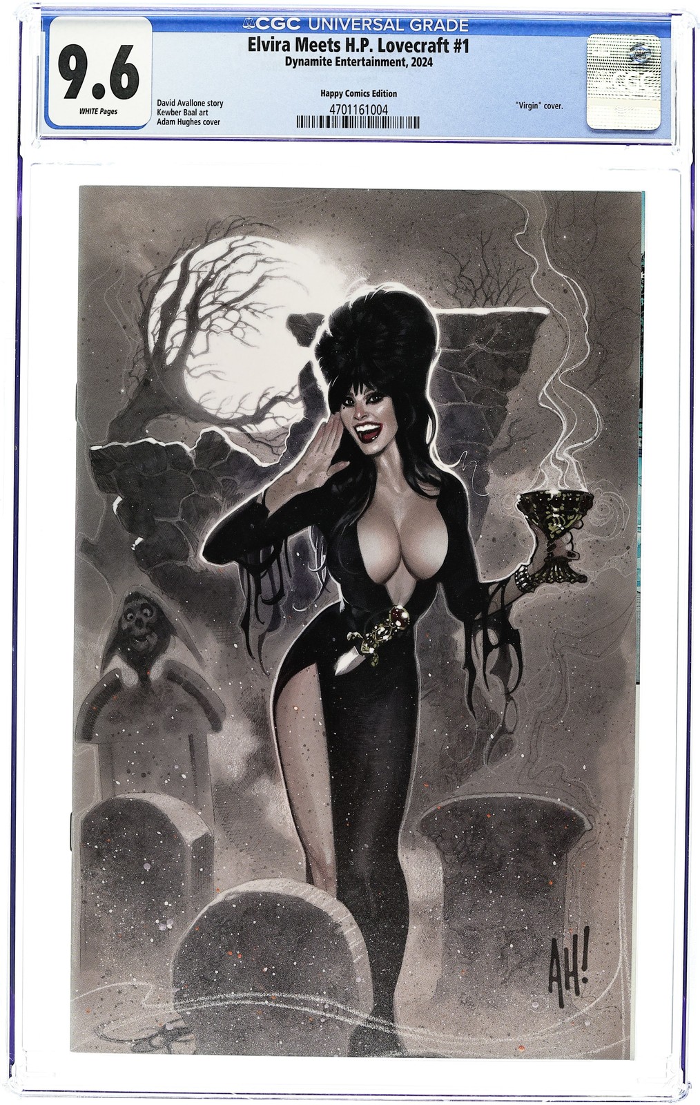 Elvira Meets H.P. Lovecraft 1HAPPY CGC 9.6 2024 4701161004