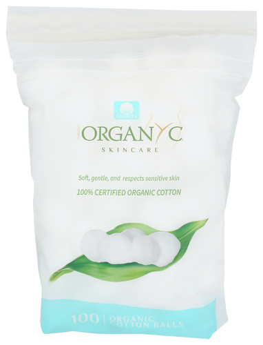 Organyc Cotton Ball 100 Pc