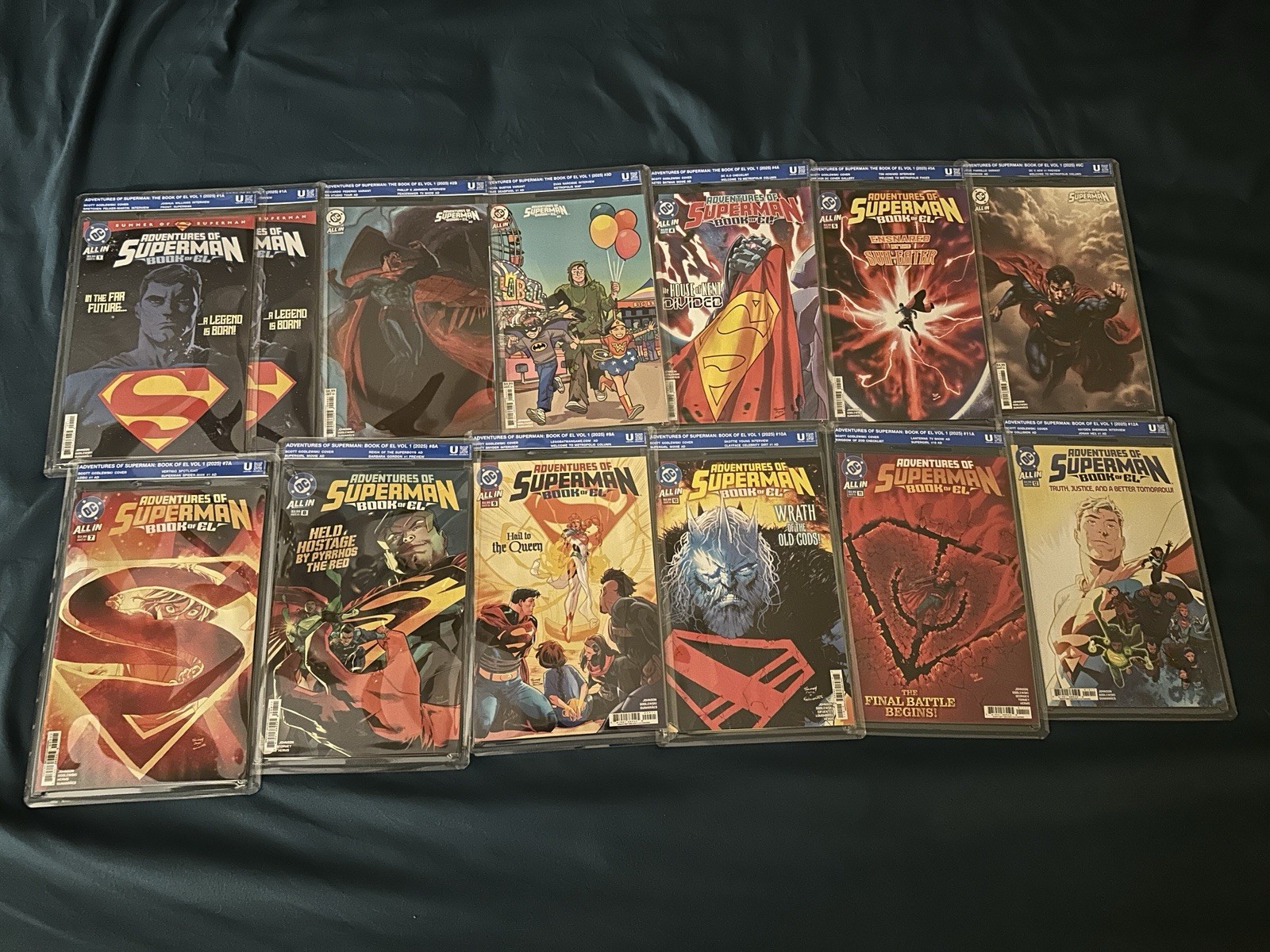 SEALED UNCIRCULATED Adventures of Superman: Book of El #1-12 Full Series