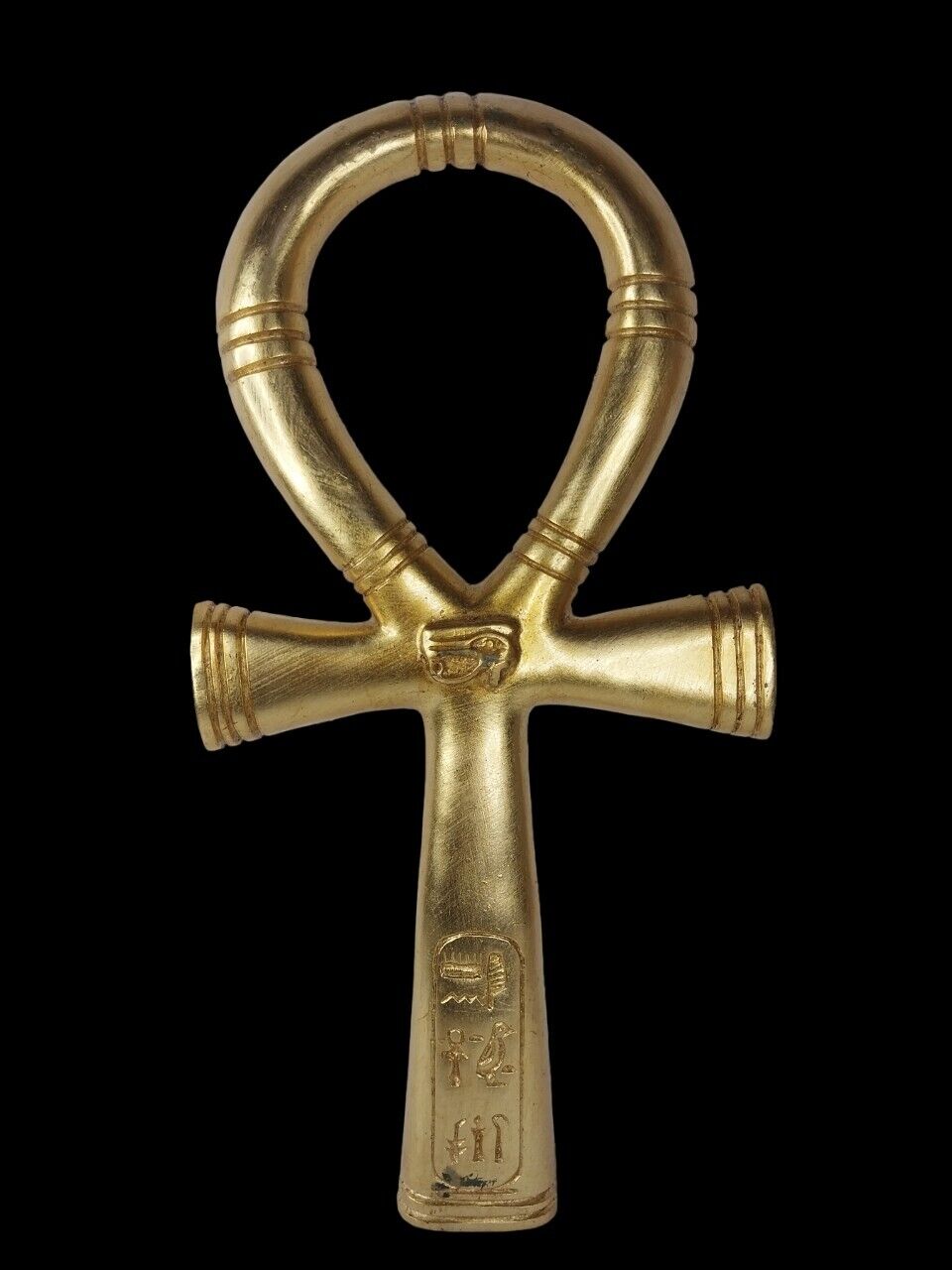 UNIQUE ANCIENT EGYPTIAN ANTIQUE Large of Ankh Key of Life Luck Hieroglyphic