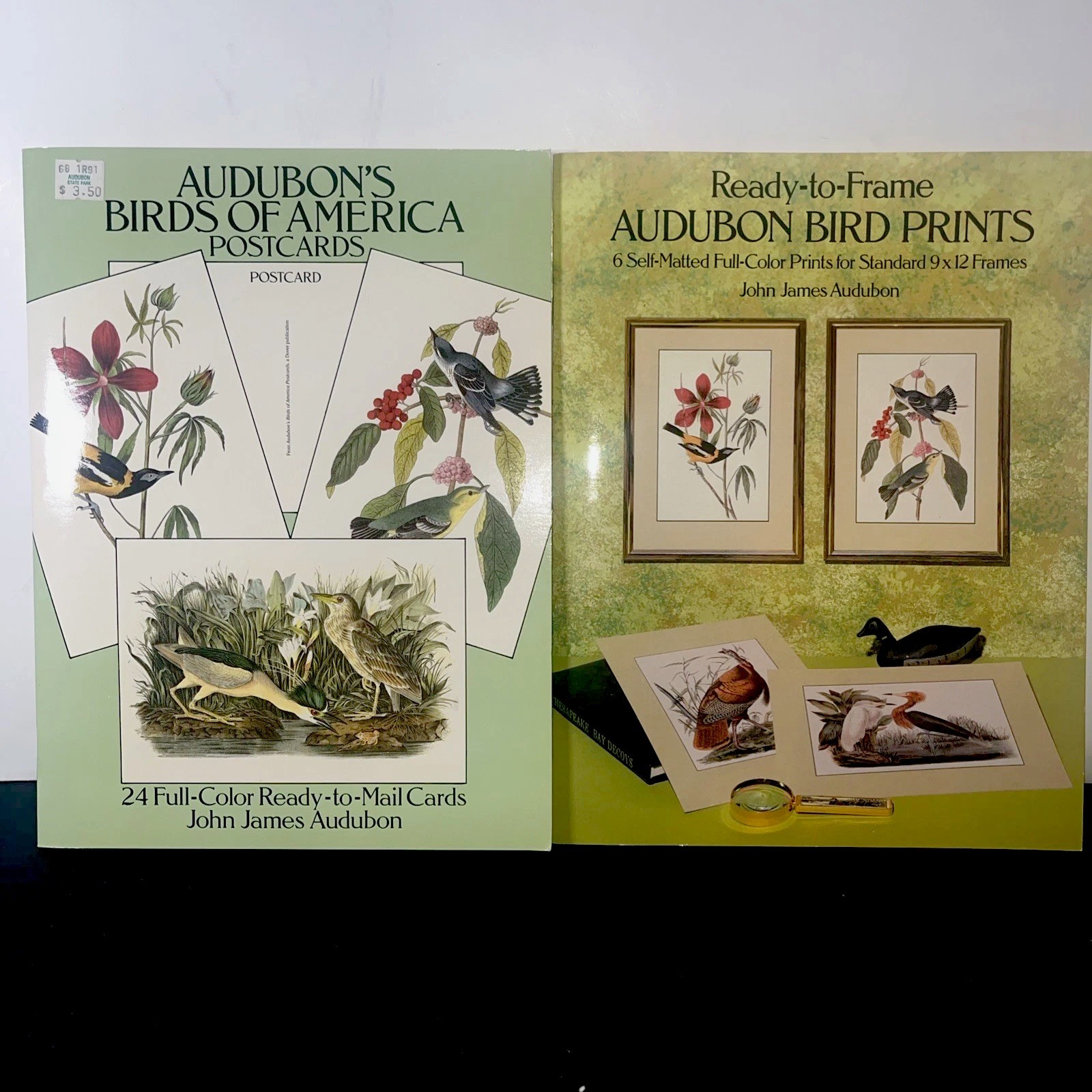 Vtg Audubon’s Birds Of America Post Cards And Bird Prints NEW 24 Cards/6 Prints