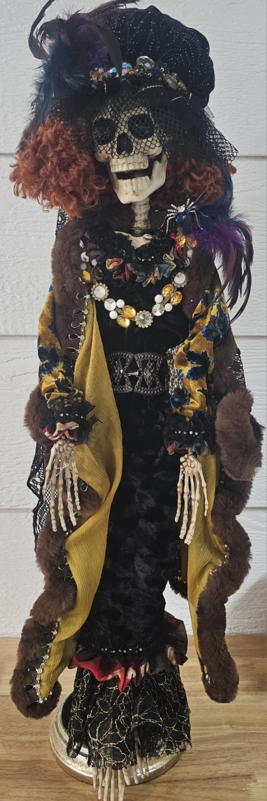 Rare Unique Mark Roberts Mrs. Samba Skeleton Large 31