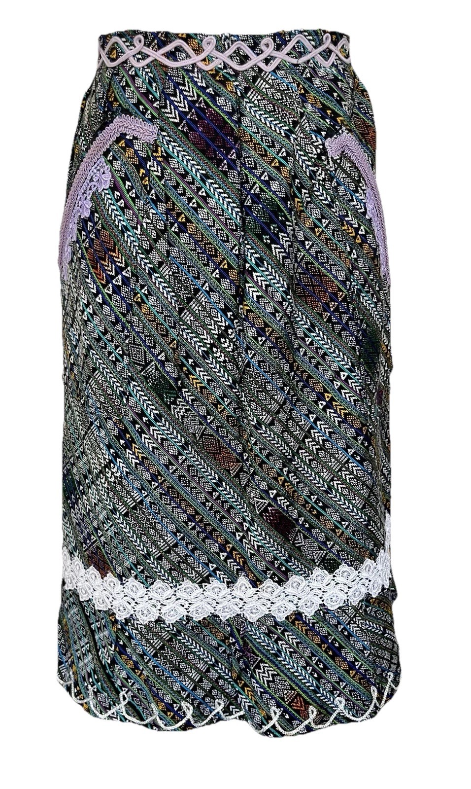 Beautiful Mayan Delantal Apron Detailed Accents Artisan Traje Textile **Video Beautiful Mayan Delantal Apron Detailed Accents Artisan Traje Textile **Video