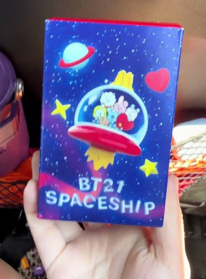 McDonald\'s BT21 Spaceship Collectible Figure BTS 21 Limited Edition, Damaged Box