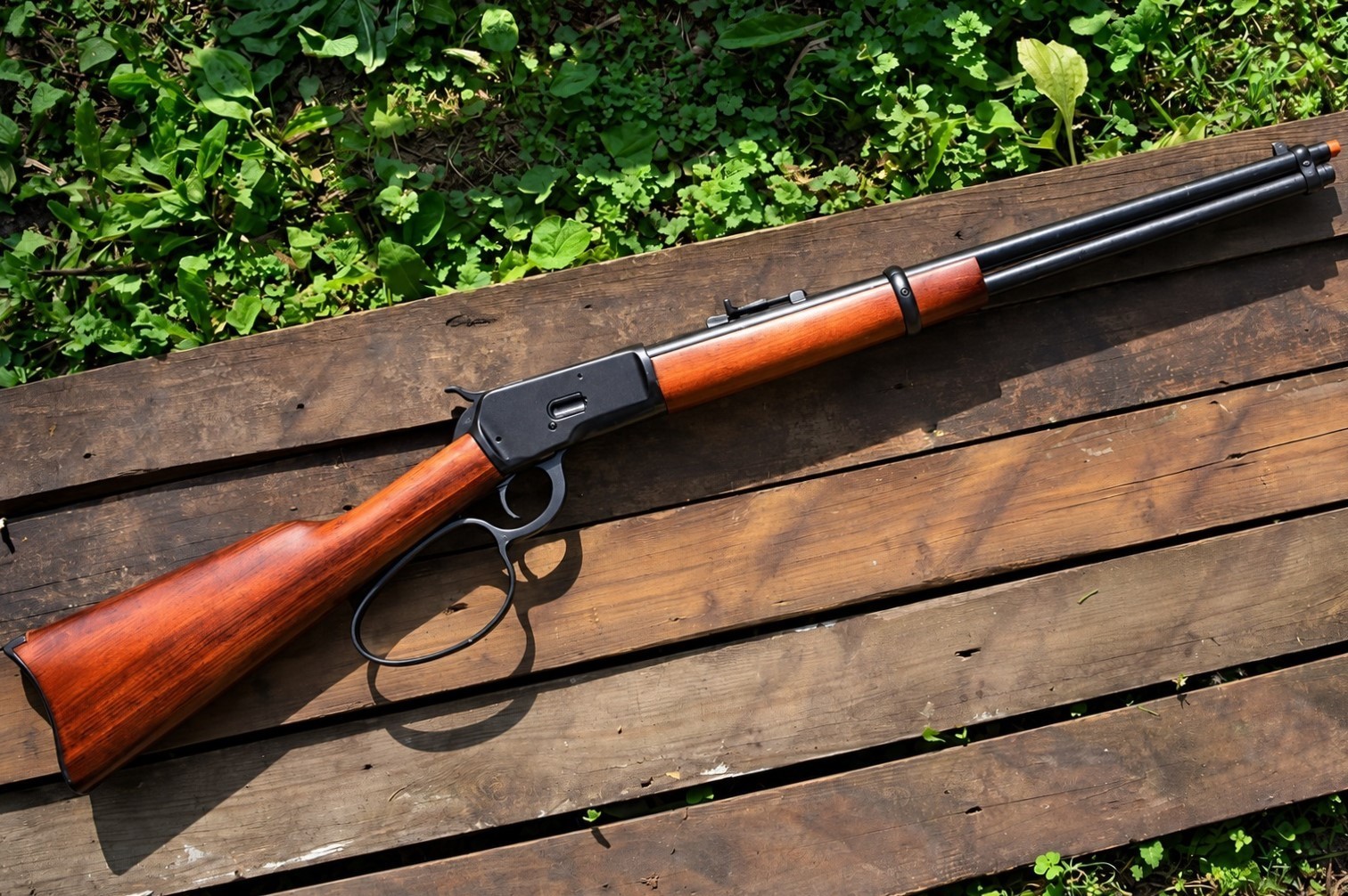 Non-Firing Replica Winchester M1892 Looped Lever Action Rifle -  The Rifleman