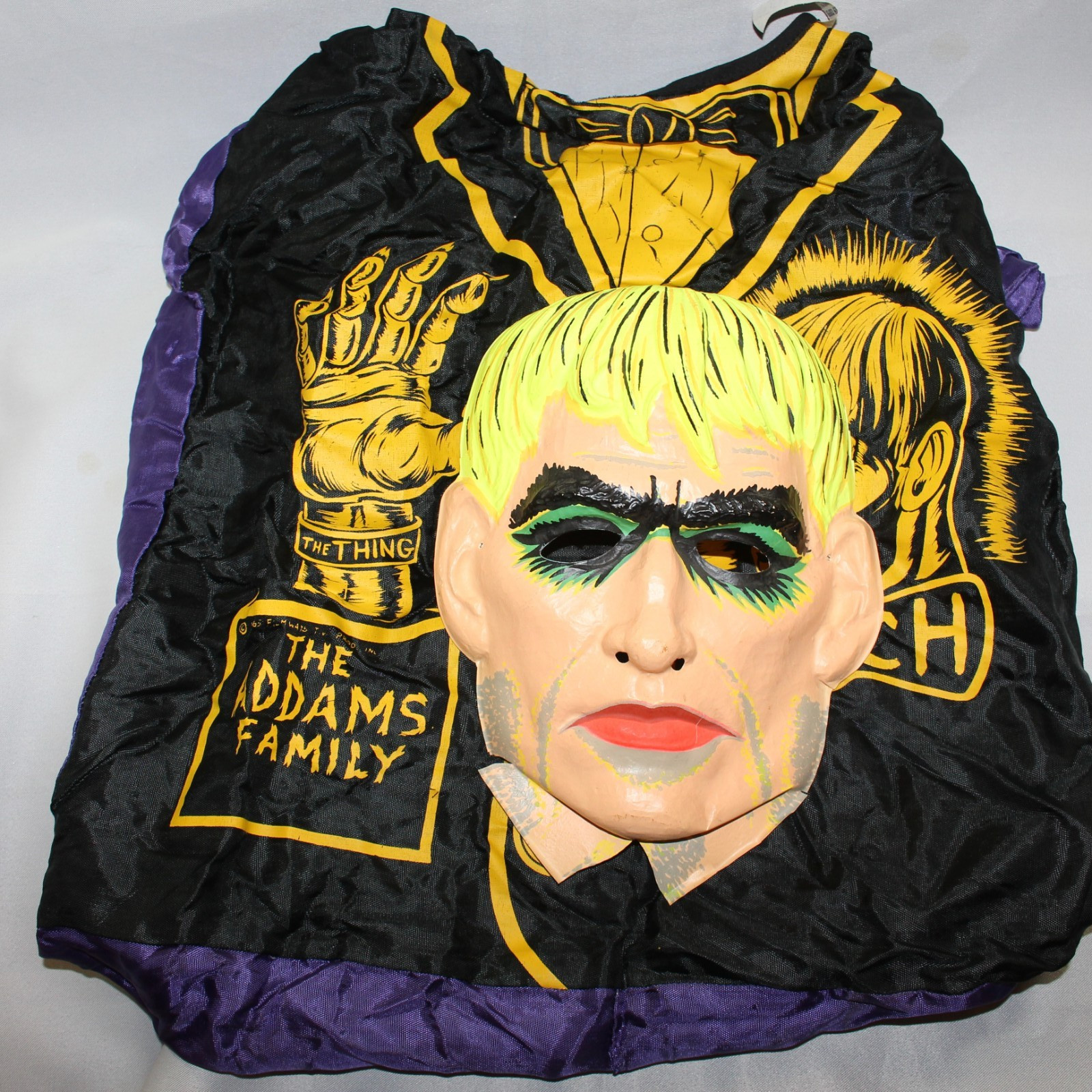 VTG Addams Family LURCH Halloween Costume and Mask Ben Cooper Large